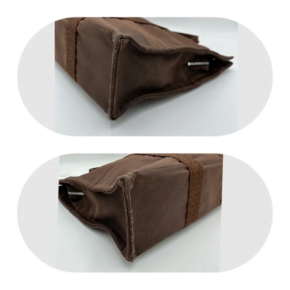 Hermes Fourre Tout Tote Toile MM with Padlock and  keys - Picture 12 of 16